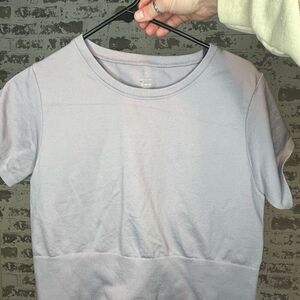 Aerie offline | women crop top athletic shirt short sleeve